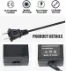 12V AC/DC Adapter LED LCD Charger for AOC Monitor 16  20  22  23  24  27  ; HP 2011X 2211X 2311X Replacement Switching Power Supply Cord. 