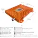 GSM/3G WCDMA 900/2100MHz Dual Frequency Dual LCD Display Mobile Phone Signal Booster Cell Phone Signal Repeater Signal Amplifier Set EU Plug (Orange). 