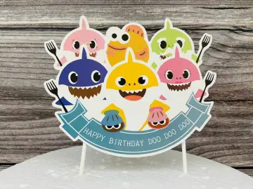 Buy Birthday Cake Decoration Baby Shark Online Lazada Com My Buy Birthday Cake Decoration Baby Shark Online Lazada Com My