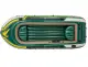 SEAHAWK 4 INTEX 68351  4-Person Inflatable Raft Rafting Boat Set With French Oars and High Output Hand Pump. 
