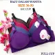 ￼🇲🇾Ready Stock🌟Plus size Bra B/C cup(36-50) Women Bra non-wired / Baju Dalam Wanita tanpa dawai tiada besi/Ladies bra  C128. 