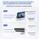 Flydigi BS2 BS2 Pro BS1 Laptop Cooling Pad Wind-Pressure Closed-Loop Turbo-Fan Dual Noise Reduction Intelligent Temperature Control 3-Angle Adjustable RGB Laptop Cooling Stand Wide Compatibility 15.6 inch-21 inch. 