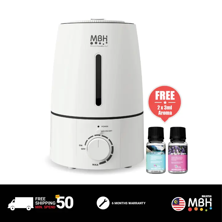 Mbh Tower Gen2 Hybrid Humidifier Air Purifier Lazada