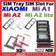 SIM Tray SIM Card Holder SIM Card Adapter Compatible For XIAOMI MI A1 MI A1 / XIAOMI Mi A2 MiA2 / XIAOMI Mi A2 Lite / Redmi 6 Pro. 