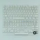【Keycap Only】GMK Inukuma 129 Keys Cherry Profile PBT Five-Sided Sublimation Keycaps With 2U 1.75U Shift For Cherry MX Switch Mechanical Keyboard Keychron/RK61/GK61/Anne Pro 2. 