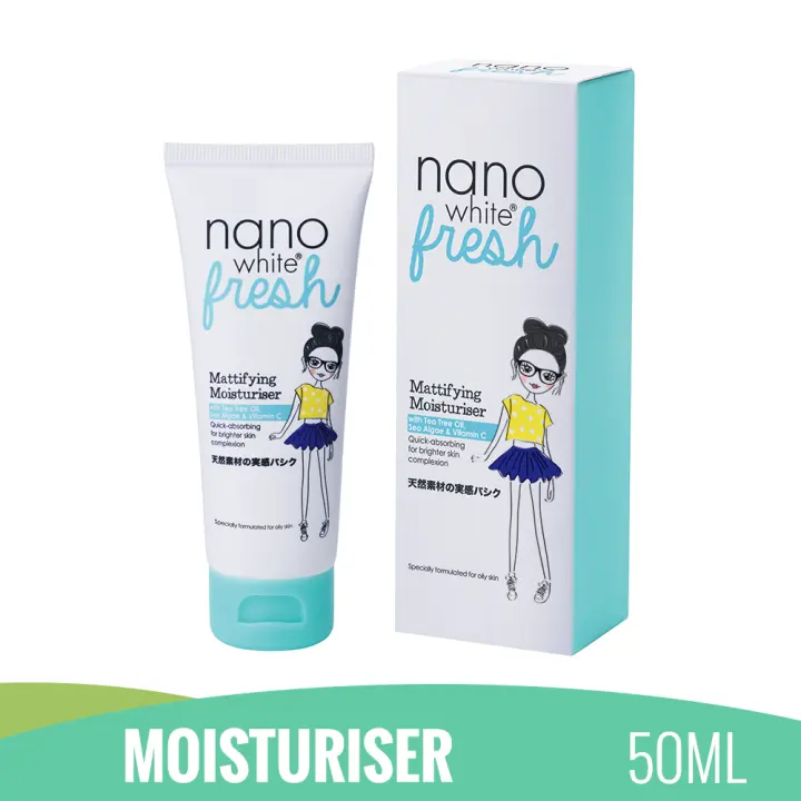 Nanowhite Fresh Mattifying Moisturiser 50ml Lazada