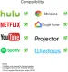 4k HDMI Wireless Display Adapter，WiFi Miracast Dongle Screen Mirroring Airplay Cast Phone to TV/Projector Receiver Support Android Mac i-O-S Windows. 