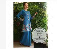 Baju Kebarung Lace Kebaya Labuh Lace Lazada