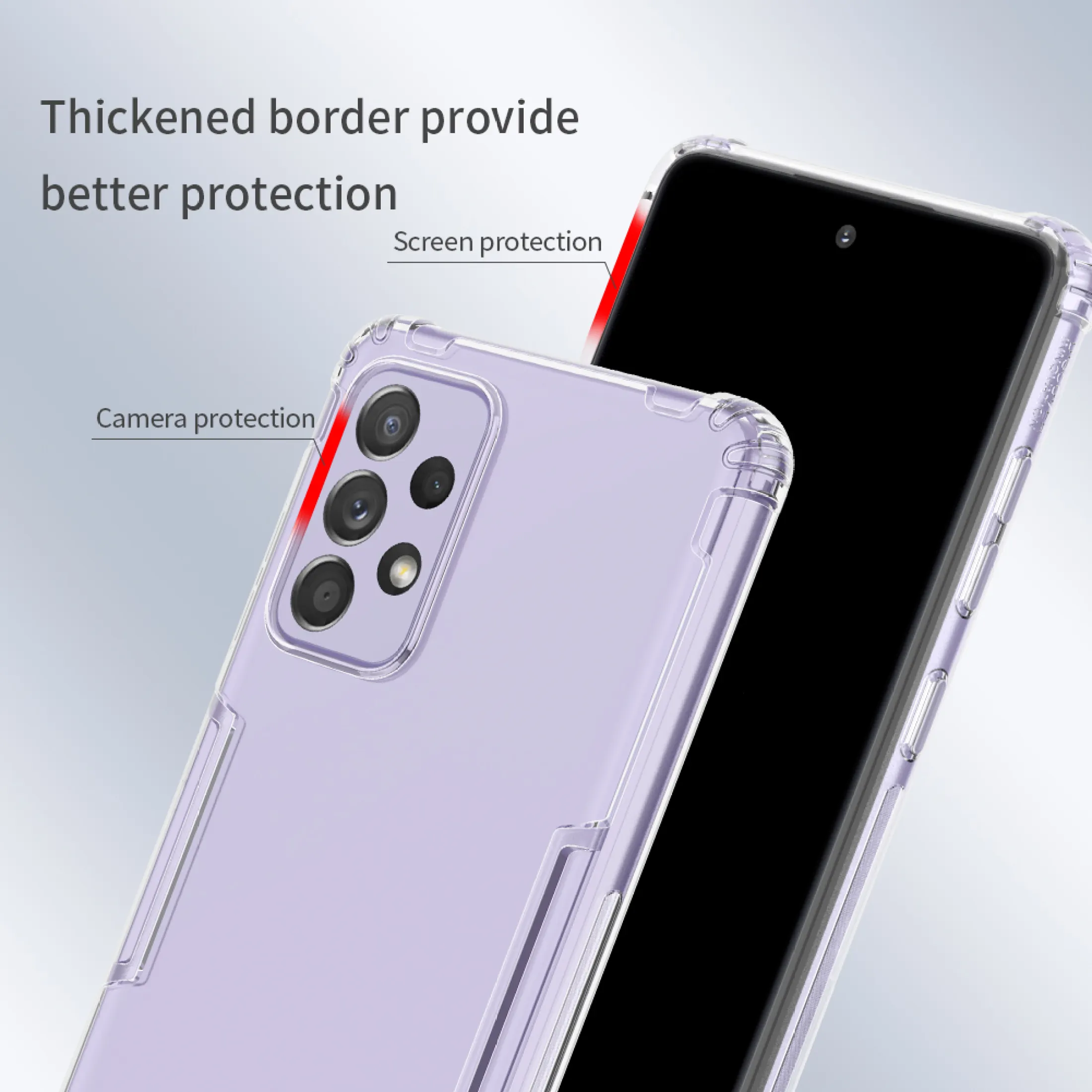 Nillkin Samsung Galaxy A52 4G / 5G Soft Case Nature TPU Cases Ultra Thin 0.6mm Silicone Back Cover 7