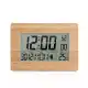 [LAZCHOICE] Atomic Clock LCD Digital Calendar Alarm Day Clock Dual Alarm Color with Snooze Big Size Number Multifunction Temperature Table Clocks with Thermometer (Standard). 