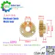 B092 30T Overload Clutch Worm Gear Part Conventional Part CNC VAN Milling Machine Spare Parts 传统 数控 铣床 铜 涡轮 齿轮 B92 30齿 配件 零件. 