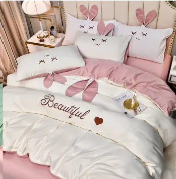 shop cadar pink white queen cute online lazada com my