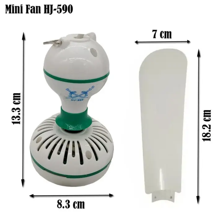 Mini 4 Blade Super Strong Electric Ceiling Fan Kipas Angin Elektrik Siling Mini Hj 590 Hj 790 Hj 990 Kipas Kecil Kipas Mini Lazada