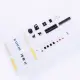 KKmoon Compact 4-digit DIY Digital LED Clock Kit Light Control Temperature Date Time Display with Transparent Case. 