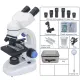 2000X Binocular Biological Microscope 2.0MP USB Camera Digital Microscope for Student Biological Experiment. 