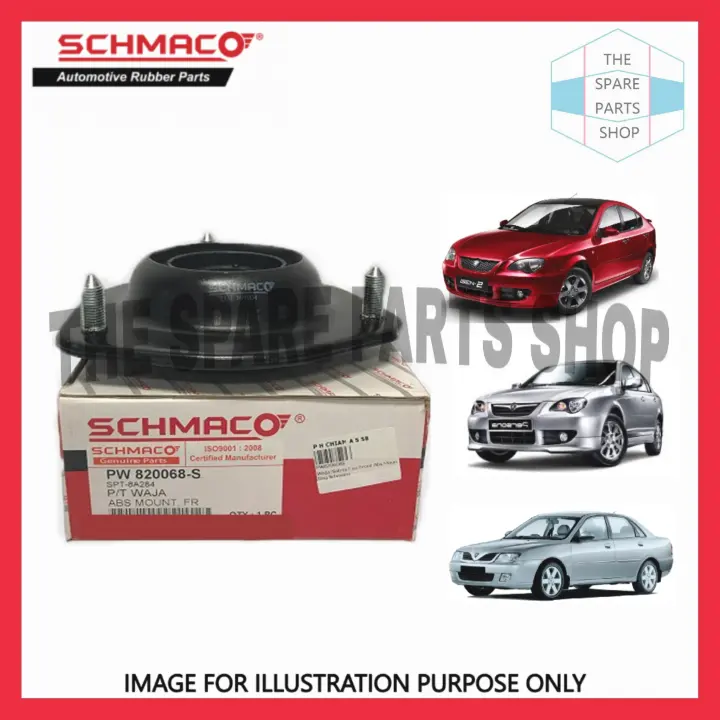 Proton Waja Gen2 Persona Satria Neo Schmaco Absorber Mounting Front 3months Warranty Lazada