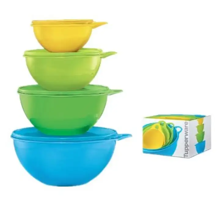 Tupperware That's A Bowl Tower (4) PWP Multi Purpose Colander (1)