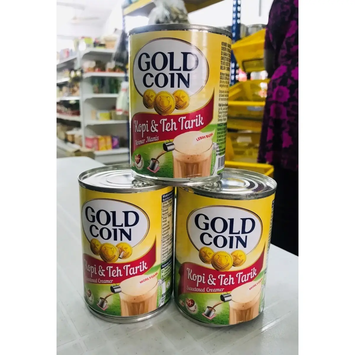 Susu Pekat Gold Coin Teh Tarik Lazada