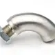 Stainless Steel Exhaust Catalytic Converter M18X1.5 J-Style O2 Oxygen Sensor Defouler Restrictor Fitting. 