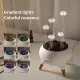 WAYISMELL Dynamic Multi-Spray Flame Jellyfish Essential Oil Aromatherapy Diffuser with Colorful Atmosphere Light Remote Control Humidifier for Home and Desktop. 