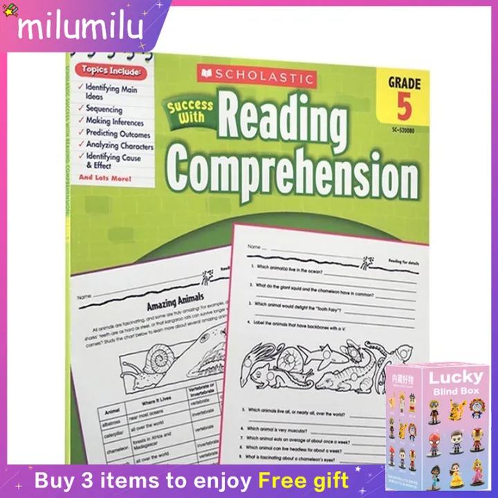 Original Popular Education Books Scholastic Success With Reading Comprehension Grade 5 Lazada Singapore