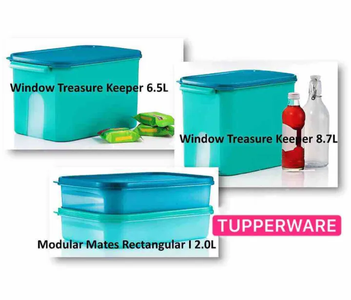 Tupperware Window Treasure Keeper Set