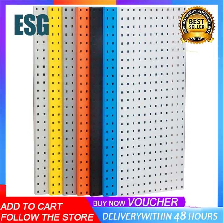 Bbd Tool Rack Hanging Board Wall Hardware Finishing Hole Household Shelf Storage With Material Lazada Singapore - Tool Hanging Wall Board