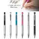 UNI Kuru Toga Metal Mechanical Pencils M5-1012 Student Art Manga Major Drawing Sketch Unbreakable Lead Core Rotatable 0.5mm. 