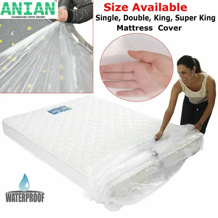 Anian Single Double King Super Bed, Bed Mattress Storage Covers
