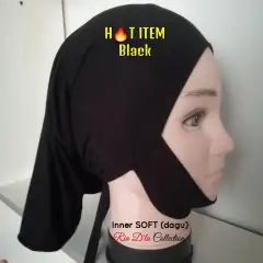 Anak Tudung Separuh Inner Halfscaft Tali Besar Dibelakang Dijahit Kemas Kain Inner Yang Sejuk Dan Selesa Ringan Di Kepala Dari Ria Dla Collection Lazada