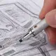 UNI Kuru Toga Metal Mechanical Pencils M5-1012 Student Art Manga Major Drawing Sketch Unbreakable Lead Core Rotatable 0.5mm. 