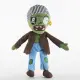 3pcs/lot All Styles Plants vs Zombies Plush Toys 30cm Pirate Gong Qigong Jester Pompadour Swashbuckler Hammer Zombie PVZ Soft Plush Toys for Children Kids Gifts. 