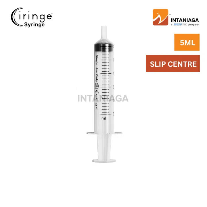 CIRINGE, Syringe Picagari Slip Centre, Size 5 ml - 100 pcs