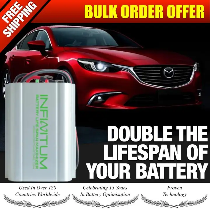 12V INFINITUM Battery Life Saver Desulfator Optimizer | Lazada