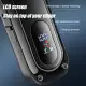 Kemei KM-5082 New Cordless Hair Clipper With Base 7000RPM LED LCD Digital Display Carbon Steel Blade Oil Head Trimmer Low Noise Shaver. 