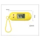 [The Gesh] Mini Oval Digital Watch Unisex Student Electronic Table Time Display Clock Hanging Keychain. 