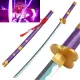 Newest Cosplay One Piece Roronoa Zoro Black/White Yama Demon 2nd Kitetsu Sauron enma Weapon Wood Sword Prop 75cm. 