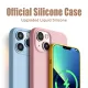 CrashStar With Logo Official Liquid Silicone Phone Case For iPhone 16 Pro Max 15 Plus 14 13 12 11 Pro Max Mini Soft Shockproof Phone Casing Skin-friendly Anti-fall Phone Cover With Velvet Inside Top Seller. 