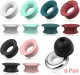 6 Pairs Mute Style Pack for Loop Earplugs, Extra 5 dB Noise Reduction Mute Earplugs for Loop Engage/Loop Experience, 6 Colors Replacement Accessories. 