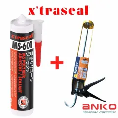 Xtraseal Ms 603 Ms Polymer Sealant With Silicone Caulking Gun White Lazada