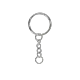 St.kunkka 10pcs/pack DIY Key Ring Keychain Ring With Short Chain Jump Ring. 