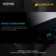 Corsair K70 RGB MK2 SE White Edition Mechanical Gaming Keyboard iCUE Cherry MX Linear Speed Key Switch Switches Aluminum Frame Port Media Volume Detachable Palm Wrist Rest USB Pass Through Keycap Tool LED PC Desktop AMAKUSA. 