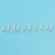 10 Pcs/lot 20G Bioflex Clear Nose Rings Retainer L-Shaped Nose Screw Studs Skin Color Nose Bone Pins 2mm Ball Nostril Piercings Body Jewelry. 