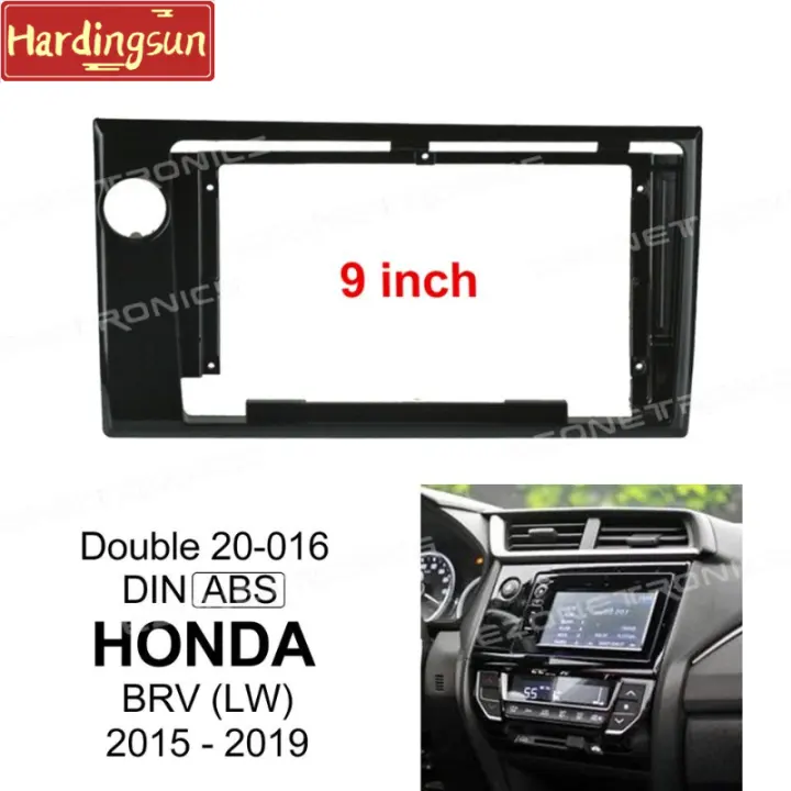 Hardingsun For 2015 HONDA BRV Car 9 Inch Android MP5 Player Stereo Radio Fascia Panel Frame