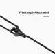 Naturehike 4.3m Multi-Functional Hanging Rope Portable Adjustable Awning Windproof Camping Hiking Accessories Outdoor Travel Canopy Tarp Pole Hang String Hook Nature Hike. 