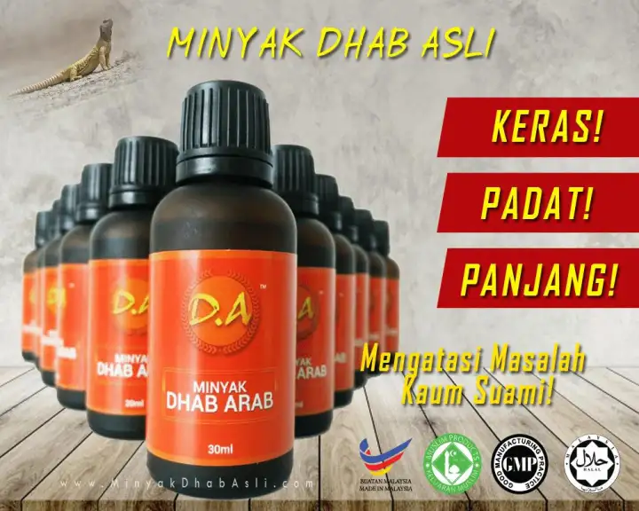 Original Dhab Arab 0il 100 Asli Lulus Kkm Lazada