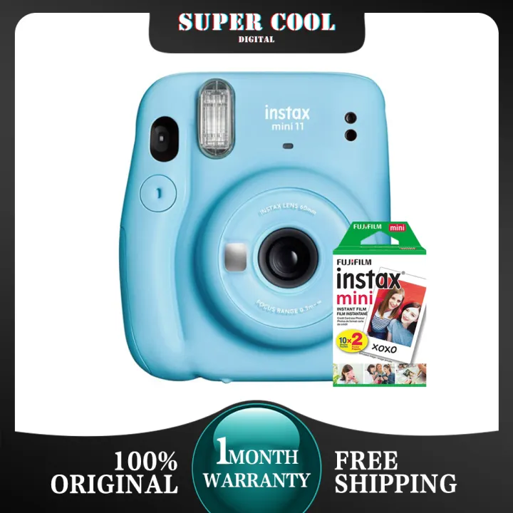Fujifilm Instax Mini 11 Instant Film Camera With Mini Film Twin Pack 20 Sheets Warranty Lazada Ph