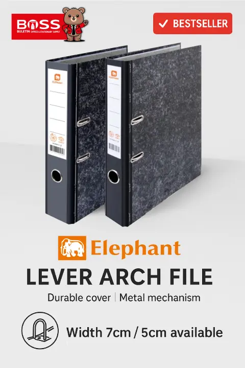 🔥 【Office Game-Changer!】Elephant Lever Arch File – 1-Click Open, Holds 450 Sheets! 🔥 （202F/205F Dual Models – Pick Your Perfect Fit!）