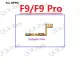 For OPPO F9 Pro Power on / off Switch Button Side Volume Up Down Buttons Flex Cable Replacement. 