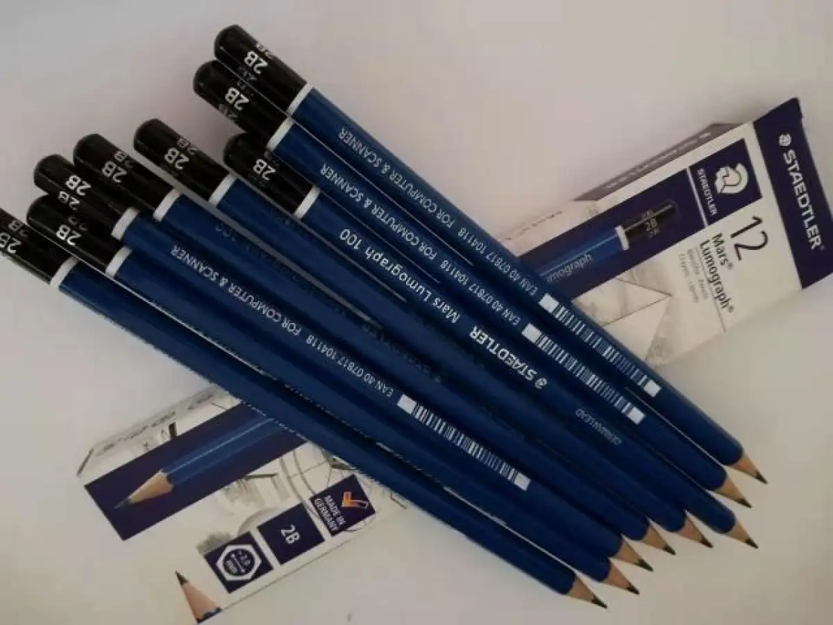 Staedtler Mars Lumograph 100 2b 2b Drawing Pencils Graphite 2b Pencil Staedtler 2b Pencil Lazada